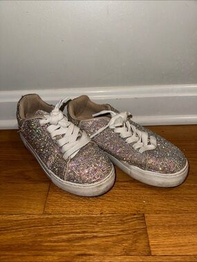 Very G Glitter Sneakers - Iridescent Pink